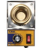 MASUNN CM360A 100 W Solder Topf zum Löten mit elektronischer Thermostatplatte, Temperatur 200-480 Grad Celsius, Edelstahlplatte und -zinnofen
