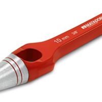 Matador Henkellocheisen, DIN 7200 A, 12 mm, hochwertiges Werkzeug für weiche Materialien wie Filz, Teppich oder Leder