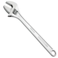 MAXPOWER 450mm verstellbarer Schraubenschlüssel mit großer Schlüsselweite und hochwertigem Chrom-Vanadium-Stahl