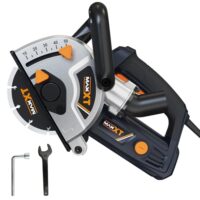 MAXXT Mauernutfräse Schlitzfräse, 1700W Mauerfräse Wandfräse mit 7000 U/min, für präzises Schneiden von 150mm Kabeln mit max. Nutbreite 42 mm und max. Nuttiefe 50 mm