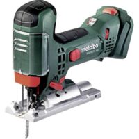 Metabo Akku Stichsäge STA 18 LTX 100 18 V Solo, handliche Säge für DIY-Projekte und Heimwerker, variable Hubzahl und Pendelhub
