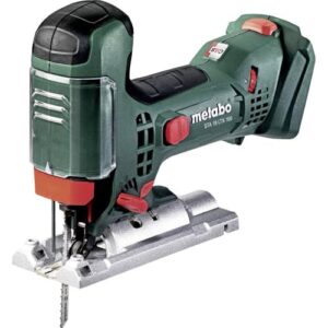 Metabo Akku Stichsäge STA 18 LTX 100 18 V Solo, handliche Säge für DIY-Projekte und Heimwerker, variable Hubzahl und Pendelhub