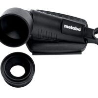 Metabo Staubabsaugadapter DDE 14 - Sicheres und staubfreies Bohren, 2-Kammer-System, für Bohrer bis 14 mm, kompatibel mit Staubsaugern - Ideal für Wände und Decken