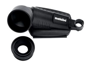 Metabo Staubabsaugadapter DDE 14 - Sicheres und staubfreies Bohren, 2-Kammer-System, für Bohrer bis 14 mm, kompatibel mit Staubsaugern - Ideal für Wände und Decken