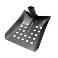 Metall Siebschaufel für Gartenarbeit und Abflussreinigung, multifunktionale Schaufel mit sieblöffel-ähnlicher Form ideal für Schlamm, Sand, Schmutz und Erdreich, Abwasser-Sanierung