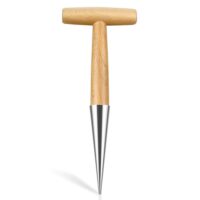 Milifox Pflanzholz zum Setzen von Blumenzwiebeln, ideal für Gartenarbeit und Anpflanzen