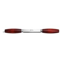Morakniv Klassisches Zugmesser, Edelstahl-Holzspalt- und Holzschnitzmesser, 11,4 cm, Rot/Ausflug, einfarbig (Getaway Solids)