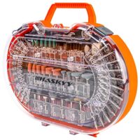 Multifunktionswerkzeug Zubehör Set mit 276 Teilen - Drehwerkzeug, Schleifen, Polieren, Bohren und Gravieren - Perfekt für DIY-Projekte und Werkstattorganisation