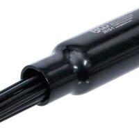 Nadelentroster-Kopf BGS 3515-1 für Druckluftmeißer mit 10 mm Rundschaft, hochwertiges Werkzeug zum Entrosten und Entfernen von Lacken