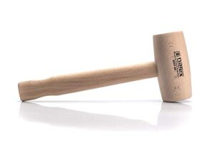 Narex Holzhammer, Flach, Brown, 300 g, 300 mm, Buchenholz - hochwertiges Werkzeug für Handwerker