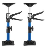 Nastopee Deckenstützen, 2er Set Deckenstütze Montagestütze 40 kg Tragkraft Einhandstütze Teleskopstütze Dehnen 30-59 cm Zargenspanner Türzargenspanner Zur Unterstützung von Türzargen Schränken