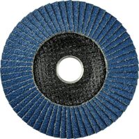 Osborn Fächerschleifmittel 125 mm Korn 40 ZIRCON POWER - Einsetzbar auf Edelstahl, INOX und anderen Metallen