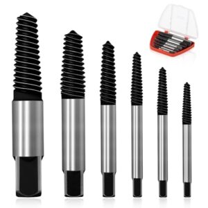 Hochwertiges Schraubenausdreher Set aus legiertem Stahl, ideal für private und professionelle Werkzeuggebrauch, sicher und effizient zum Entfernen beschädigter oder abgenutzter Schrauben