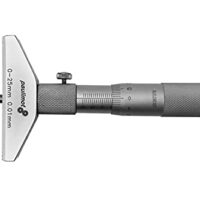 PAULIMOT Tiefenmikrometer 0-25 mm, Messung von Abständen und Durchmessern mit genauer und sicherer Ergebnisse