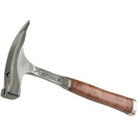 Peddinghaus XSTRIKER Lathammer 850g mit magnetischem Nagelhalter und Ledergriff für Heimwerkerarbeiten