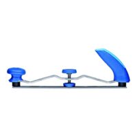 PFERD-Halter für Karosseriefeile, ergonomisch geformt und leicht, passend für Feilenlänge 350mm, individuelles Spannen von Karosseriefeileblättern