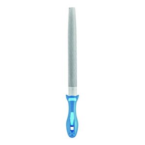 Halbrund-spitz zulaufende Feile von PFERD, 300mm lang, mit Kreuzhieb H2 auf beiden Seiten und ergonomischem Feilenheft, ideal für universelle Schrupp- und Schlichtarbeiten bei Metallbearbeitung
