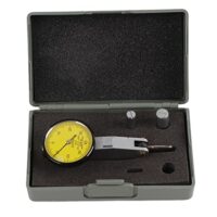 Hochpräzise Messuhr aus Wolframstahl mit 2 Sonden, Metrische Schwalbenschwanzschienen Messuhr für genaue Messungen bis 0,8 mm Auflösung 0,01 mm
