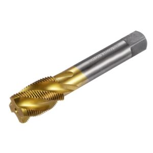 Hochwertiges Gewindebohrwerkzeug mit spiraligem Design, hochgeschwindigkeitsstahl, titanbeschichtete Oberfläche und hoher Härte für die Bearbeitung von Materialien wie Aluminium, Werkzeugstahl, Edelstahl und Bronze