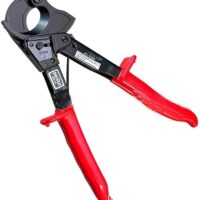 Robuster Ratschenkabelschneider HS-325A aus Aluminium und Kupfer, Hochleistungs-Ratschenkabelschneider mit Präzisionsratsche, um bis zu 240 mm² Kabel zu schneiden