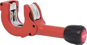 KS Tools 104.5060 Ratschen-Rohrabschneider, 12-35mm - hochwertiger Rohrabschneider für Heimwerker und Handwerksprojekte mit V2A-Schneidrad-Ausrüstung