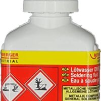 Rothenberger Industrial Lötwasser, Weichlöten, 24 ml, Flussmittel für verschiedene Metalle