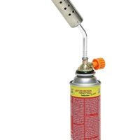 ROTHENBERGER Industrial Brenner Schrumpfbrenner inkl. Gaskartusche für den Kabel- und Rohrleitungsbau bei 600°C Brennerkopf 30 mm