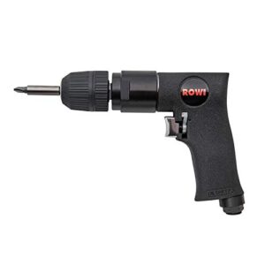 Druckluft-Bohrmaschine 20/1 mit 10 mm Schnellspannbohrfutter - Rowi - Hochwertiges Werkzeug für Bohrungen, Leistungsstark und zuverlässig, Hoher Wert für das Geld