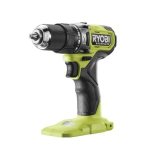 Der RYOBI 18 V ONE+ Brushless Akku-Schlagbohrschrauber mit bürstenlosem Motor, höherer Drehzahl und mehr Leistung bei längerer Laufzeit. 13-mm-Schnellspannbohrfutter, zwei Gänge und Hammerfunktion für verschiedene Anwendungen.