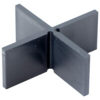 Sanpro Fugenkreuze für die Verlegung von Stein-, Terrassen- und Bodenplatten, 3 mm x 20 mm, Pack à 100 Stück