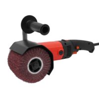 Satiniermaschine, Elektrische Bürstmaschine 1580W Bürstenschleifer Polieren Walzenschleif Satiniermaschine Poliermaschine, kann zum Polieren, Schleifen und zur Bearbeitung verwendet werden.