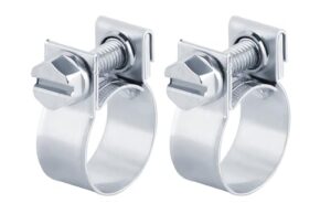 2x Stück Schellen in der Größe 18-20 mm aus hochwertigem W1-Stahl für Kraftstoffleitungen