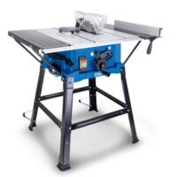 Leistungsstarker Tischkreissäger mit 2000 Watt Leistung und Schnitthub bis 87 mm für professionelle und ambitionierte Do-it-yourself-Begeisterte