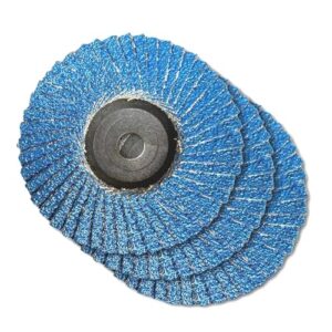 Schleifblätter für Winkelschleifer, 3 Stück, 80 Grit, 3 Zoll, 75 mm, Lamellenpolierscheiben, Schleifscheiben, Schleifräder, Zubehör für Winkelschleifer, Schleifwerkzeug für Metall/Holz