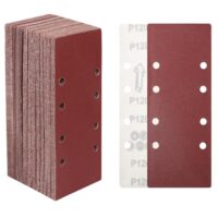 Schleifblatt-Set für Schwingschleifer, 30-teilig, verschiedene Körnungen von 40 bis 400, ideal für Metall- und Kunststoffoberflächen