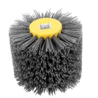 Schleifbürste mit Nylondraht, 120x100x19mm, Drahtdurchmesser, Nylonbürste, Multifunktionaler Polierbürste für Holzmöbel polieren und bearbeiten