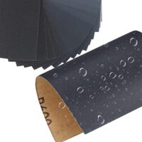 Schleifpapier-Set 45 Stück Körnung 120 bis 7900 Nass und Trocken Sandpapier, Schleifpapier Set, Schmirgelpapier zum Polieren und Schleifen für Auto, Holzmöbel, Stein, Lack, Metall, Glas