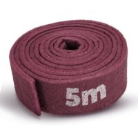 Schleifvlies Rolle 5m x 100mm mit Korn 240, ideal für professionelle Anwendungen bei Holz, Metall und Edelstahl
