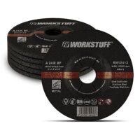 Professionelle Schruppscheiben mit 5 Stück, Ø 125 x 6.0 mm, für Trenn- oder Winkelschleifer und Schleifmopteller