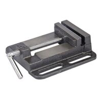 Hochwertiger Maschinenschraubstock von Silverline mit 100 mm Backenöffnung und gusseisenkonstruktiver Ausführung für schwere Arbeiten