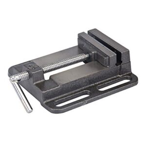 Hochwertiger Maschinenschraubstock von Silverline mit 100 mm Backenöffnung und gusseisenkonstruktiver Ausführung für schwere Arbeiten