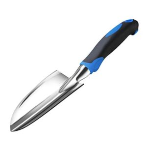 Biegungssicheres Gartengerät mit ergonomischem Griff und Aluminiumkopf zum Pflanzen, Umpflanzen und Entfernen von Unkraut