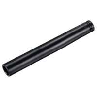 Wirkungsbuchse aus wärmebehandeltem CR-V-Stahl, 19mm, 8" lang, sechskantig, Metrikgrößen, ideal für Heimwerker und Handwerker