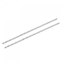 HSS-Spiralbohrer mit verdrehtem Design, ideal für Nichteisenmetalle und harte Kunststoffe, hochwertiger Schnellarbeitsstahl