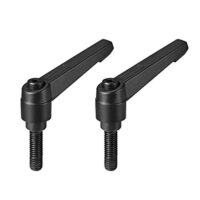 Verstellbare Klemmhebel mit Gewinde M8x25mm aus verzinktem Stahl für Heimwerker-Anwendungen