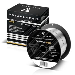 STAHLWERK MIG MAG Aluminium Schweißdraht ER4043 (AlSi5) 1,0 mm auf einer 0,45 kg Drahtrolle. Universal Schweißdraht für nahezu alle MIG MAG Schweißgeräte.