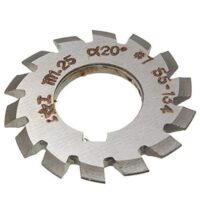 HSS Bohrer mit Involute-Zahnradfräse, Modul 1.25 PA20# 1-8, Außenbohrung 50mm, Innenbohrung 22mm