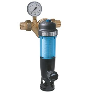 Hochwertiger Rückspülfilter für Trinkwasserinstallationen, System DUO DFR, sicherer Einbau und effektive Rückspülung