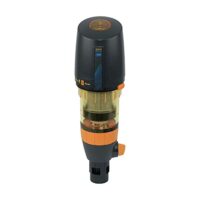 Rückspülfilter mit Druckminderer und Manometer für optimale Systembedingungen