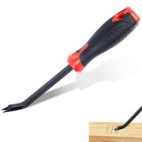U-förmiger Tack Lifter, Hochleistungs Nagelabzieher zum Entfernen von Nägeln und Heftklammern aus Teppichen, Holz, Fußböden und Möbeln